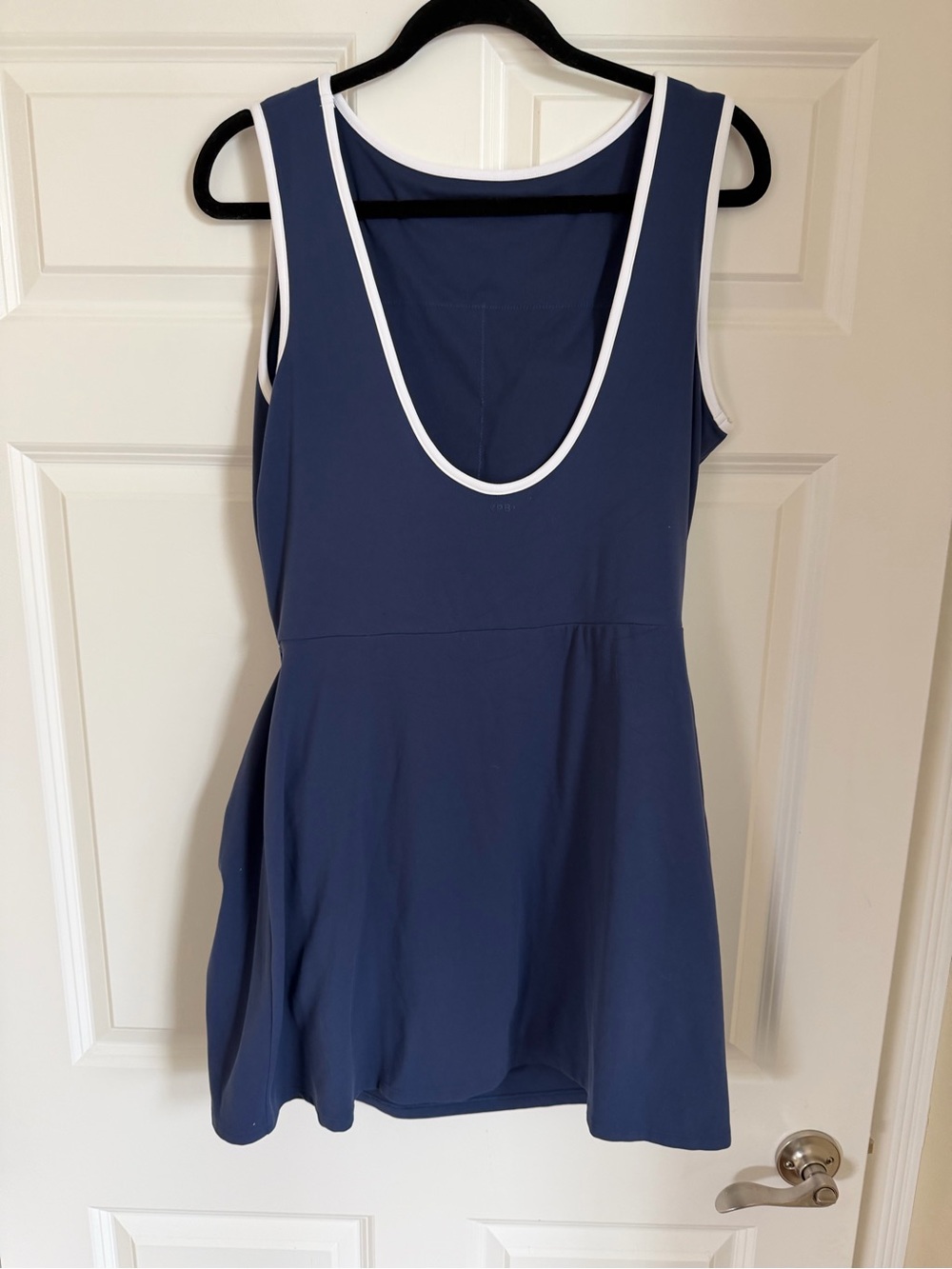 Abercrombie YPB Tie Game Tennis Dress XL Navy - Picture 6 of 8